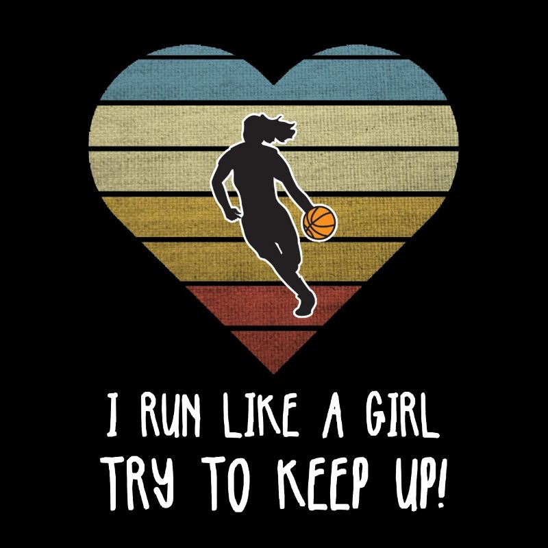 Conception de cadeau de basket-ball filles