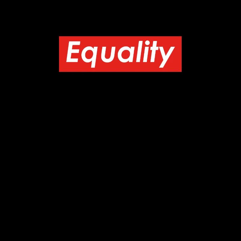 Red Equality Gift design