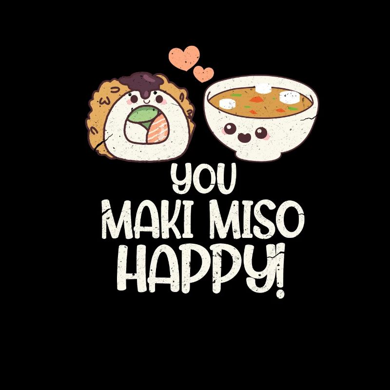 Miso Suppe Japan Essen Japanisch Maki Geschenk