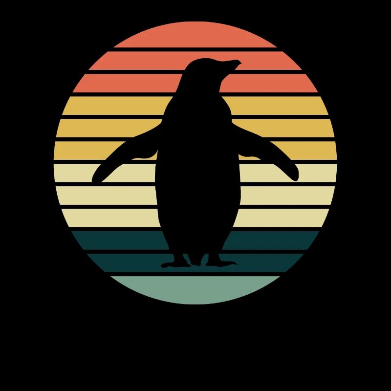 Pingouin rétro pingouin