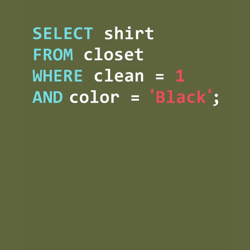 Programmer Database Funny SQL Query
