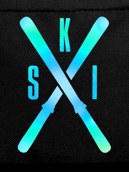 ski skiing skiing blue