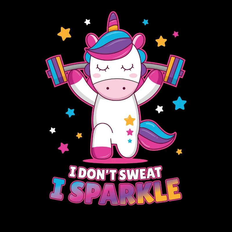 i dont sweat i sparkle