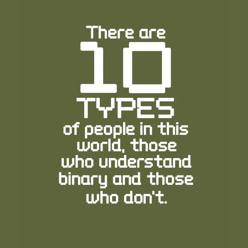 Cadeau de nerd informatique programmeur de code binaire