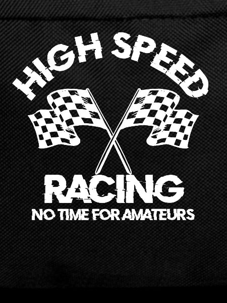 Car racing checkered flag