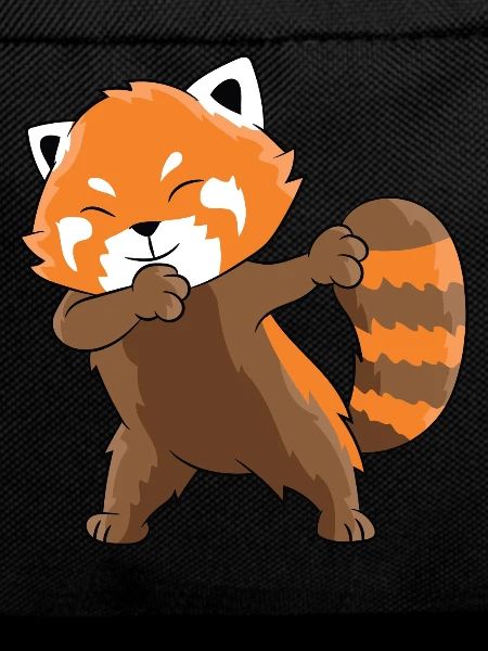 Dabbing Red Panda