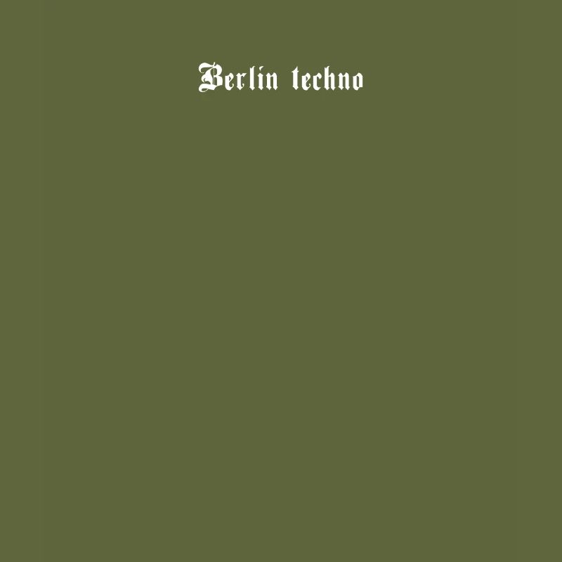 Berlin Techno - Dark Techno English Techno Rave
