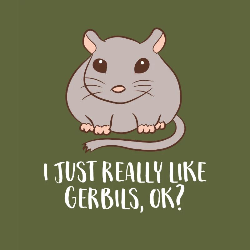 J’aime les souris de course Gerbil Tout simplement, d’accord ?
