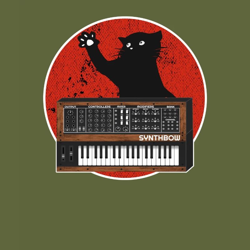 Synthesizer Retro Synth ADSR Analog Modular Katze