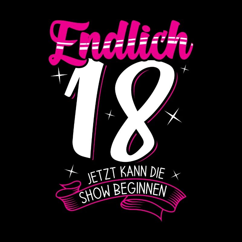 Endlich 18 Geburtstag Geschenk Mädchen