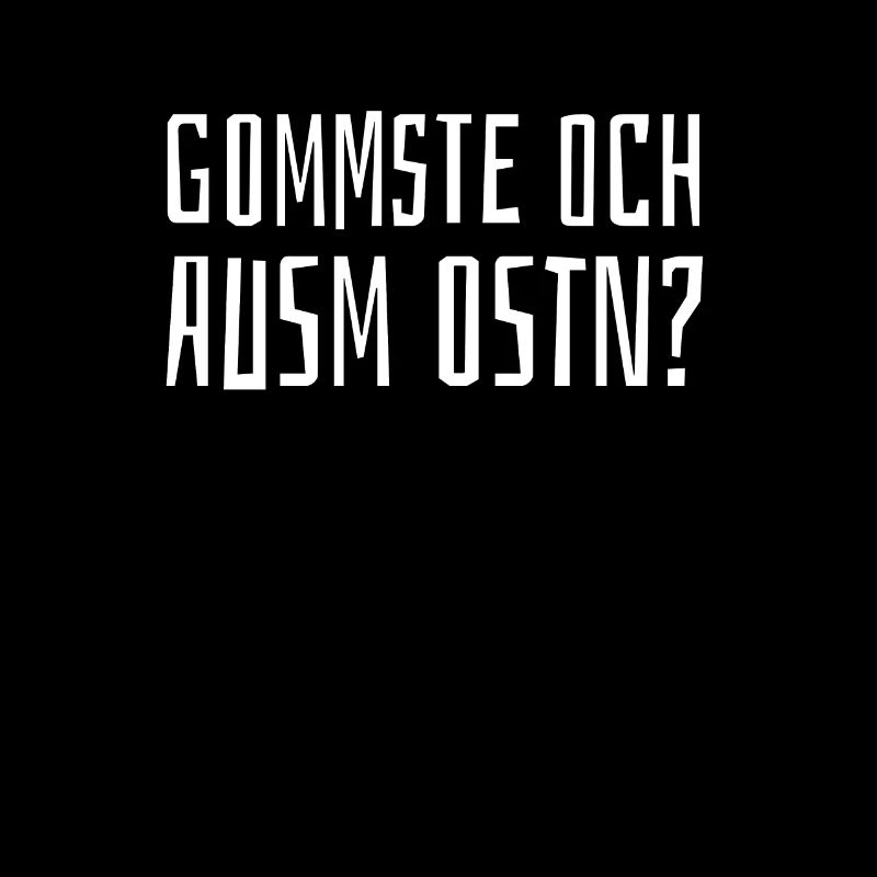 Saxe Proverbes DDR Ossi saxon allemagne de l’Est