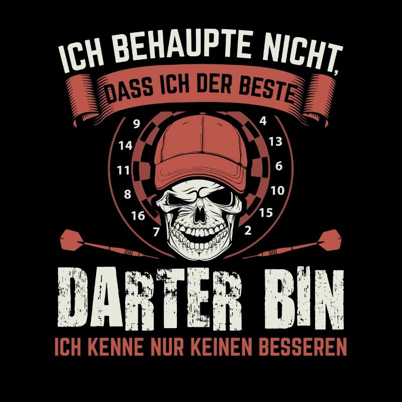 Dart Darts | Darter Darten Dartspieler Geschenk