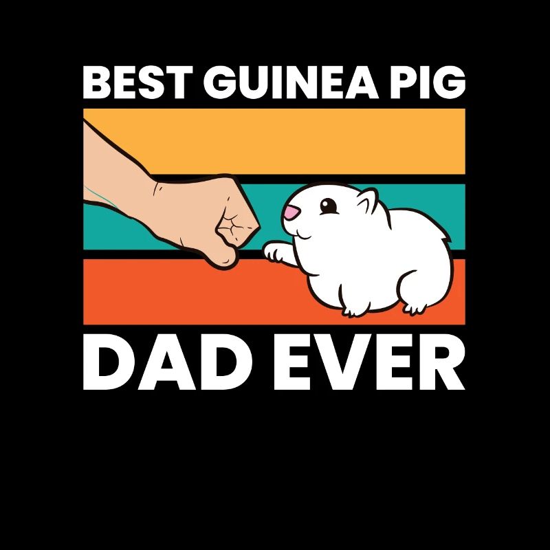 Meilleur papa cochon d’Inde de tous les temps