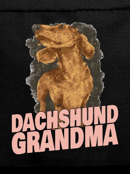 Dackel Oma Großmutter
