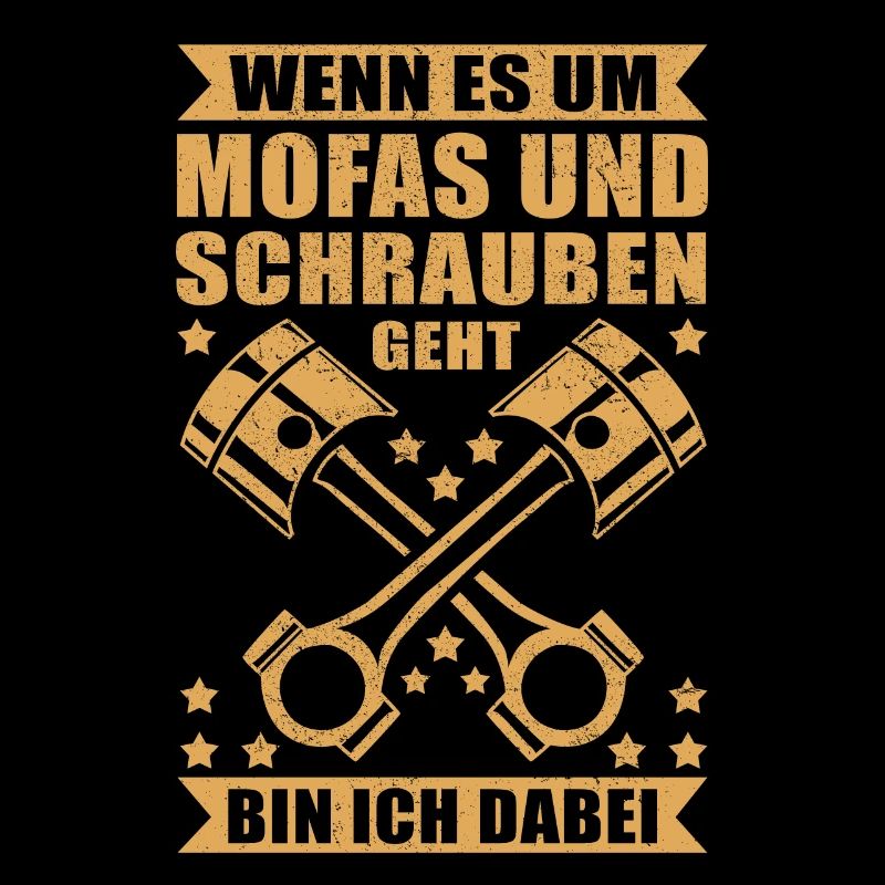Mofa Schrauber Mofafahrer Moped Mofas Geschenk
