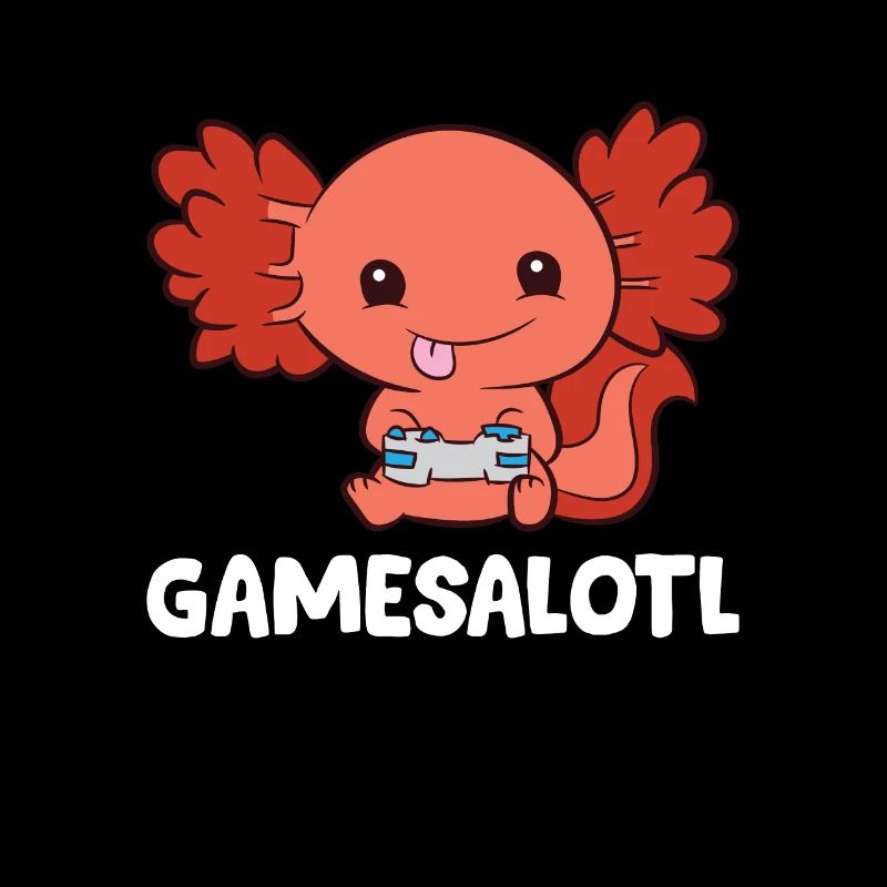 Funny Axolotl Lover Gamesalotl