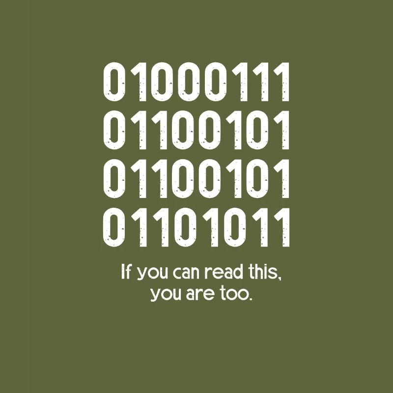 Binär Code Programmierer Coder Geschenk