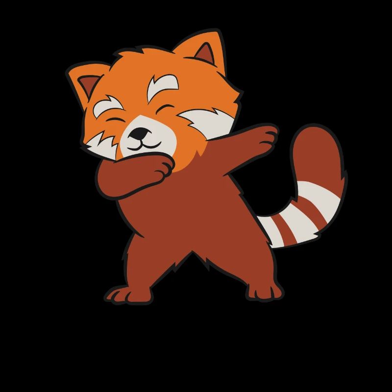 Funny Red Panda Lover Red Panda Dabbing