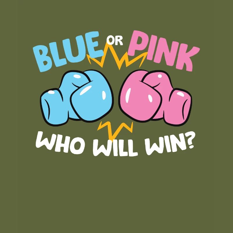 Blau oder Rosa Wer wird gewinnen Lustige