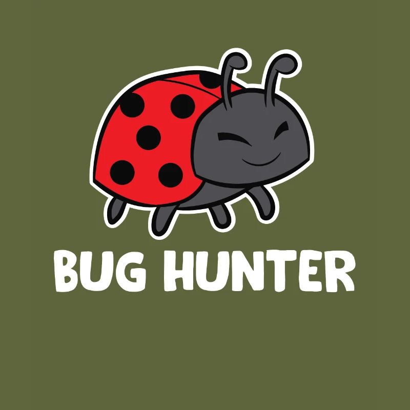 Bug Hunter Funny Ladybug