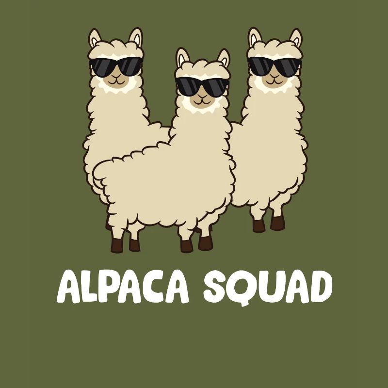 Alpaca Squad Love Alpacas