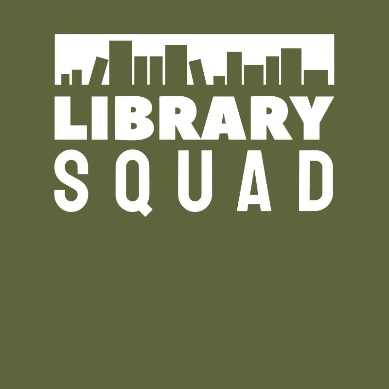 Bookworm Library Squad Bibliothécaire sur le thème