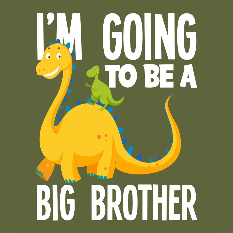 Ich Werde Ein Großer Bruder Dino Dinosaurier