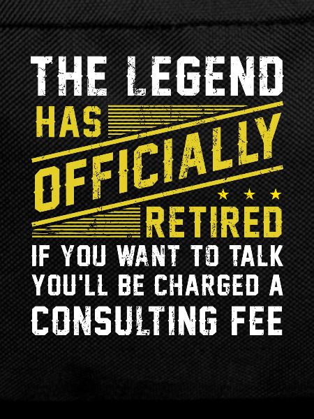 The Legend Has Officially Retired