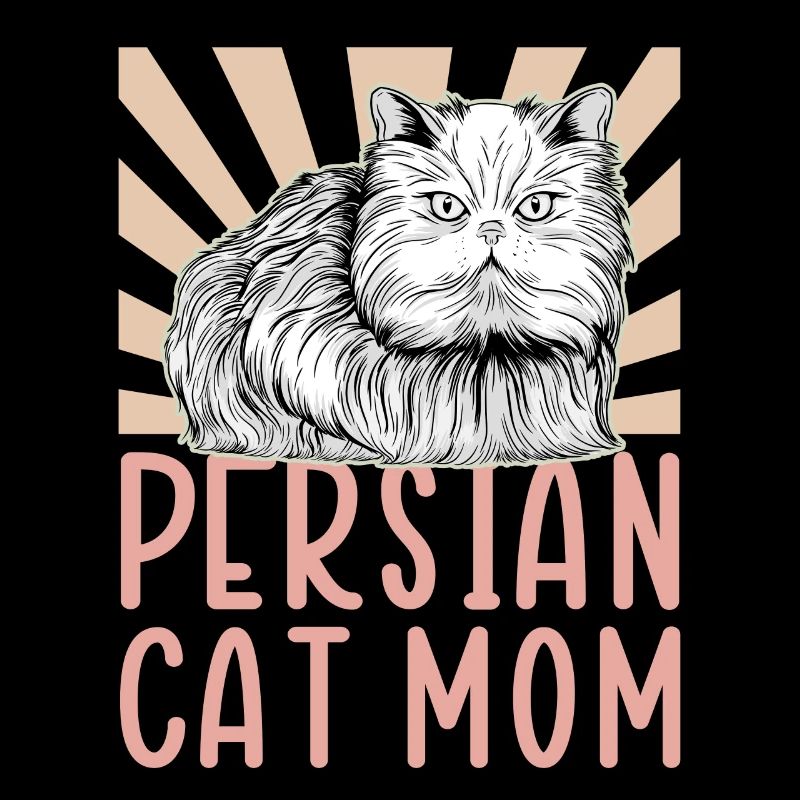 Chat persan maman chat propriétaire cadeau