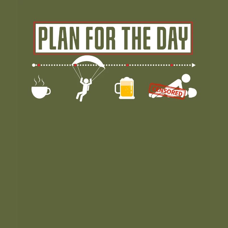 Fun plan for the day skydiving