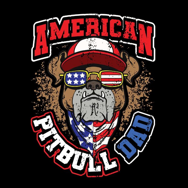 American Pitbull Dad July 4