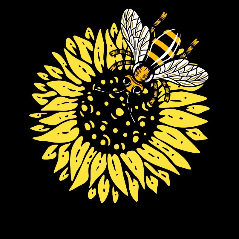 Sunflower Bee lovers Beekeeper honey