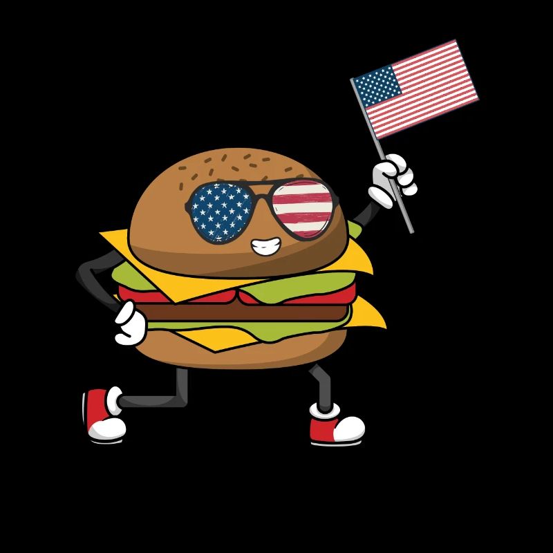 Patriotic Burger July 4