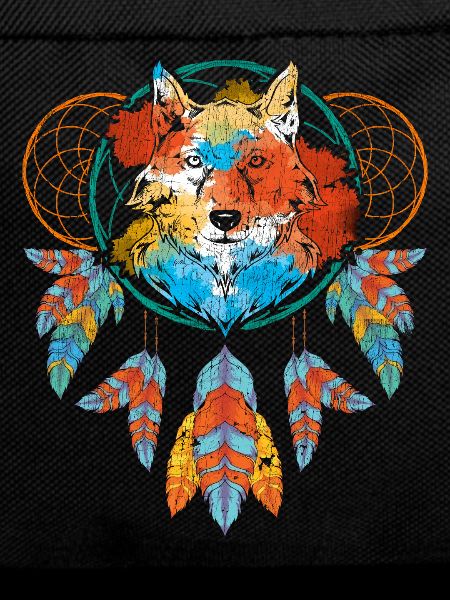 Dream Catcher Wolf