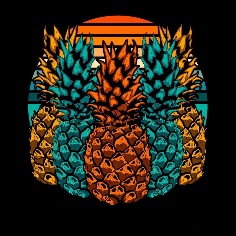 Summer Holiday Gift Fruit Tropical Pineapple