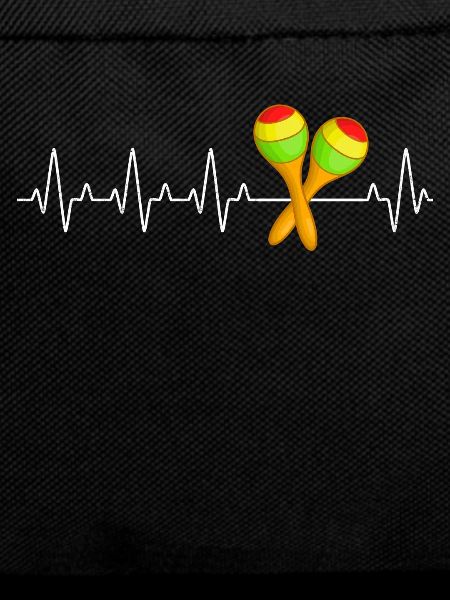 Rattle Heartbeat Percussion Instrument