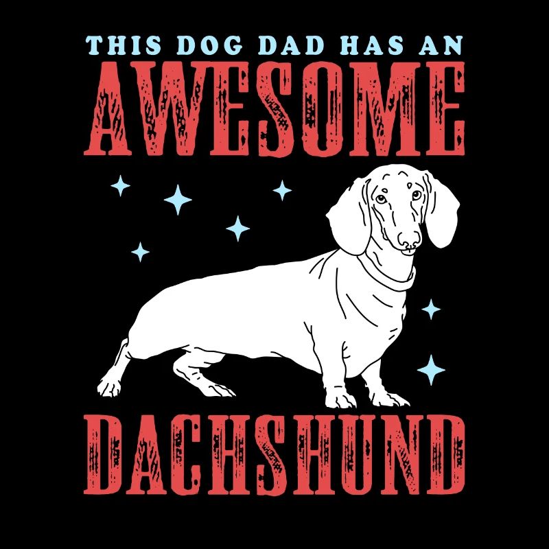 Papa teckel | Chien teckel Dog Daddy Cadeau