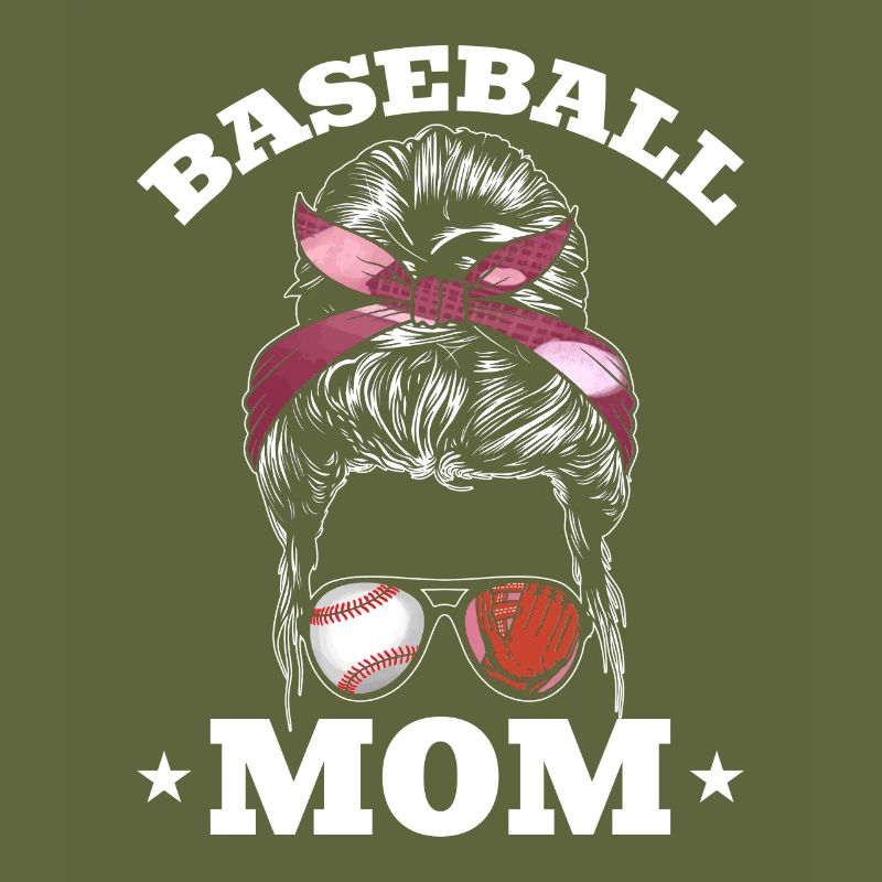 Mama Baseball Lover Baseball Mama
