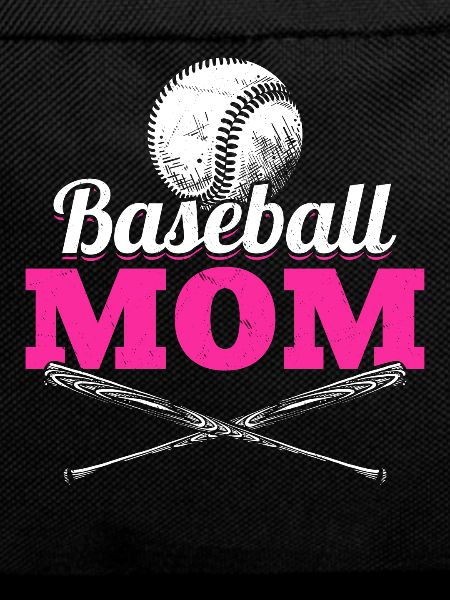 Baseball-Mutter Frauen Baseball-Fan