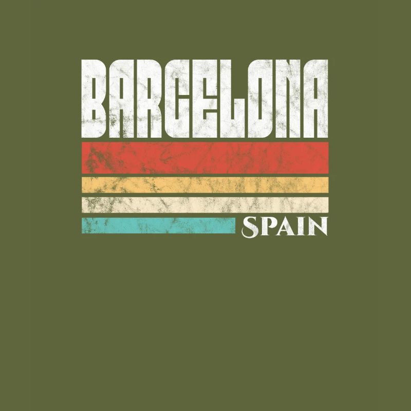 Espagne Espagnol Barcelone Espagnol Cadeau de Vacances