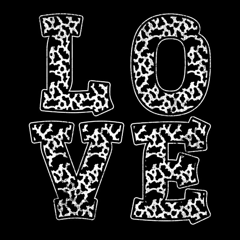 Taches de vache Love vache