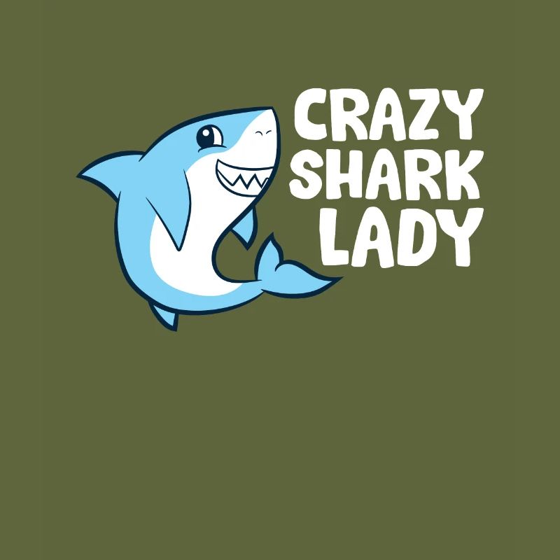 Crazy Shark Lady
