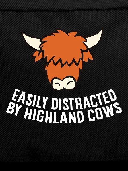 Easily Distracted By Highland Cows