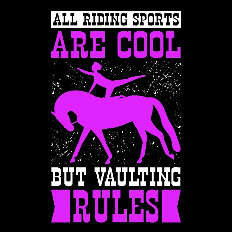 Vaulting Vaulter Equestrian Sport Gift