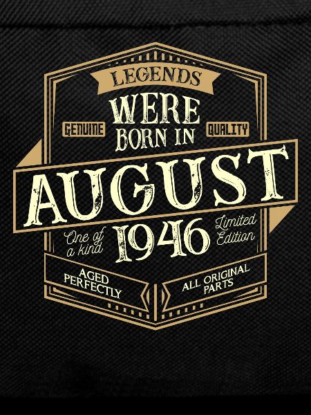 August 1946 Birthday Man