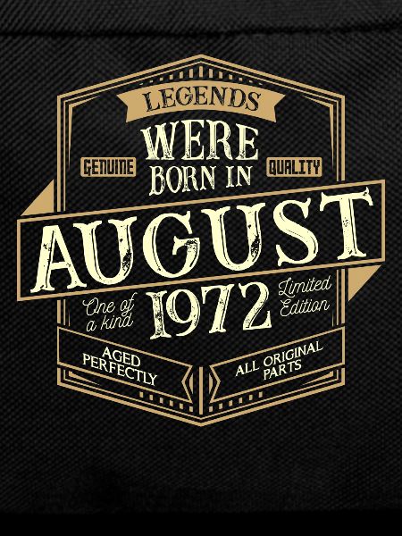 August 1972 birthday man