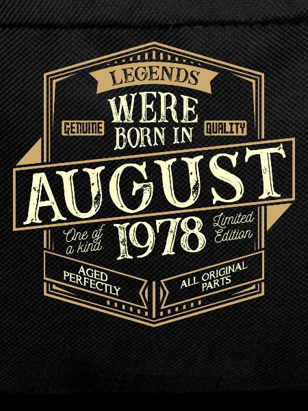 August 1978 Birthday Man