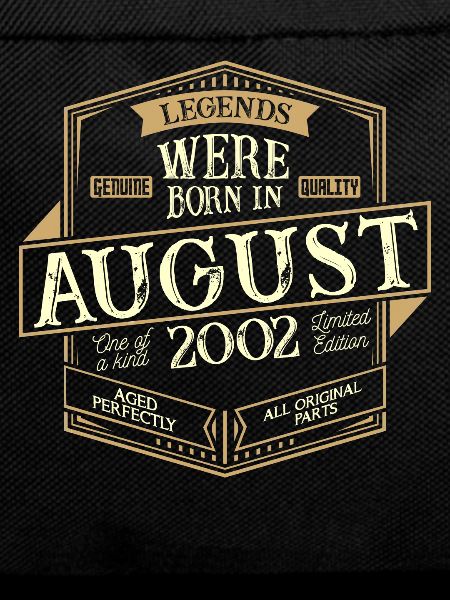 August 2002 Birthday Man