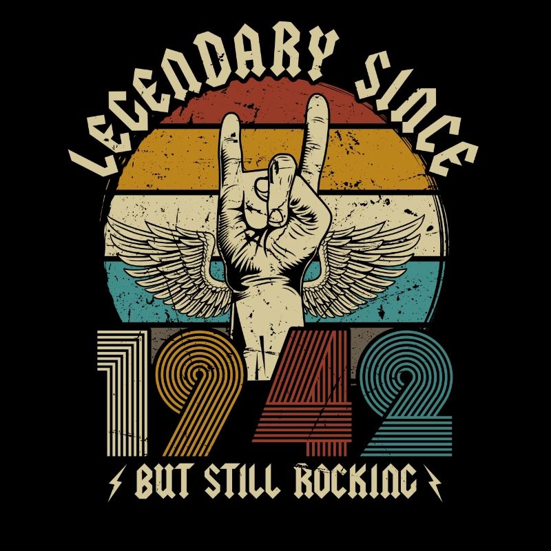 1942 Vintage 80 Birthday Retro