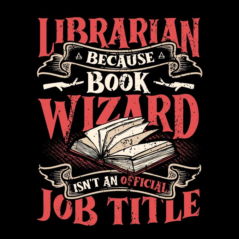 Funny librarian theme